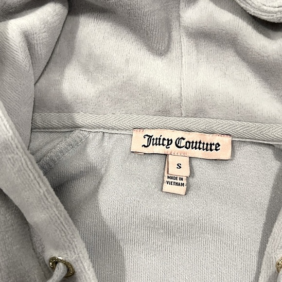 Juicy Couture Velour Hoodie - Size S - Picture 3 of 4
